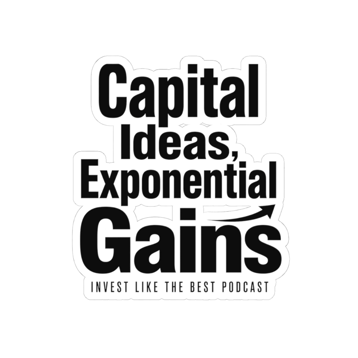 Invest Like The Best "In Depth with The Best" Sticker