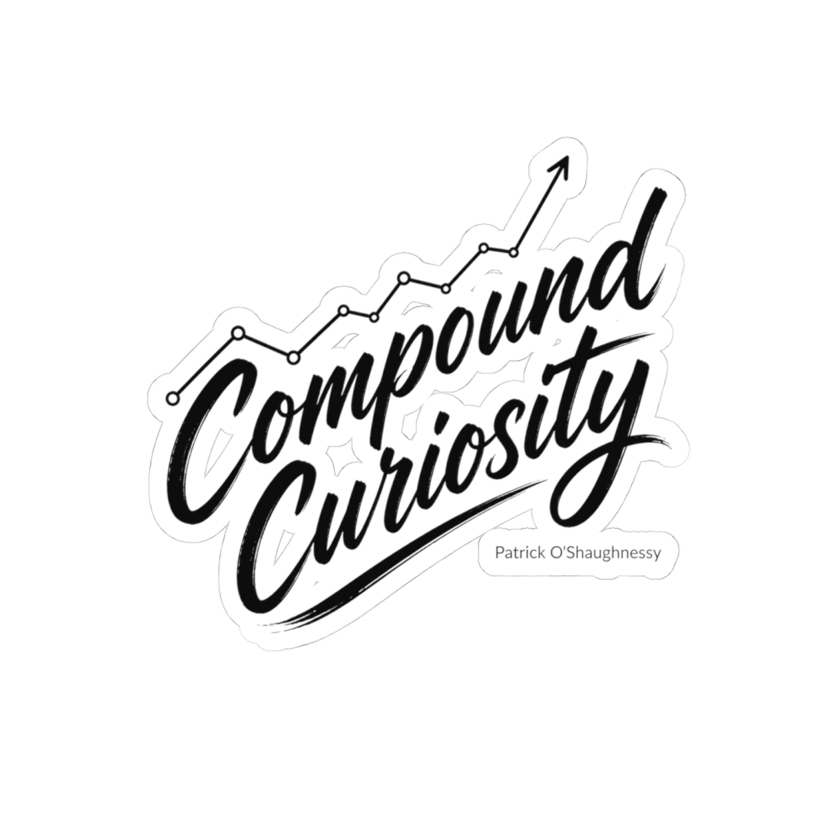 Invest Like The Best "Compound Curiosity" Sticker